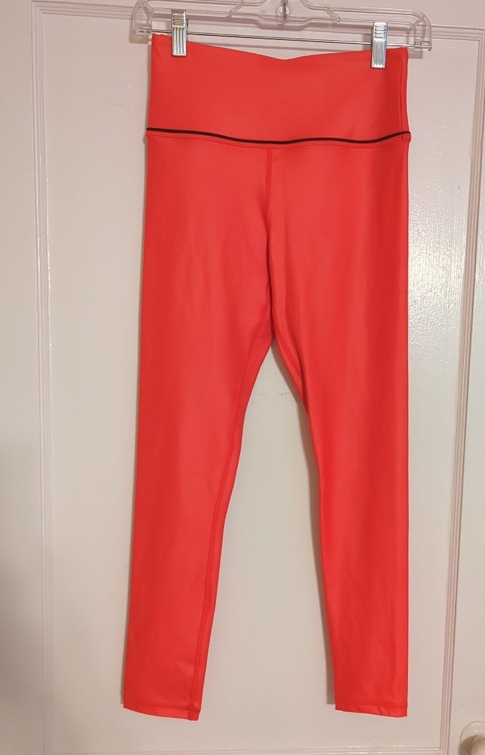 Comfortable Size 4 Metallic Zyia Light n tight orange/red leggings I9rdHQZhL Online Exclusive