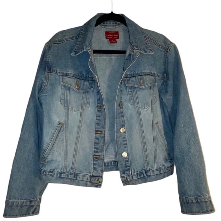 high discount Limited Jeans 100% cotton denim jacket si