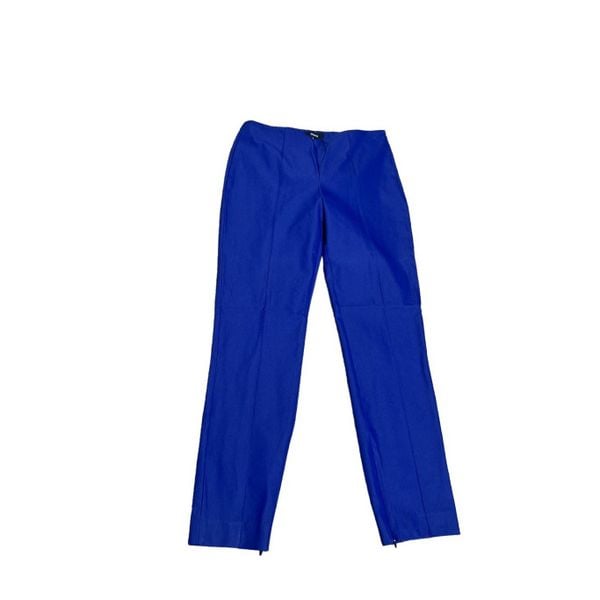 Discounted Theory Cobalt Blue Cropped Ankle Pants Size 