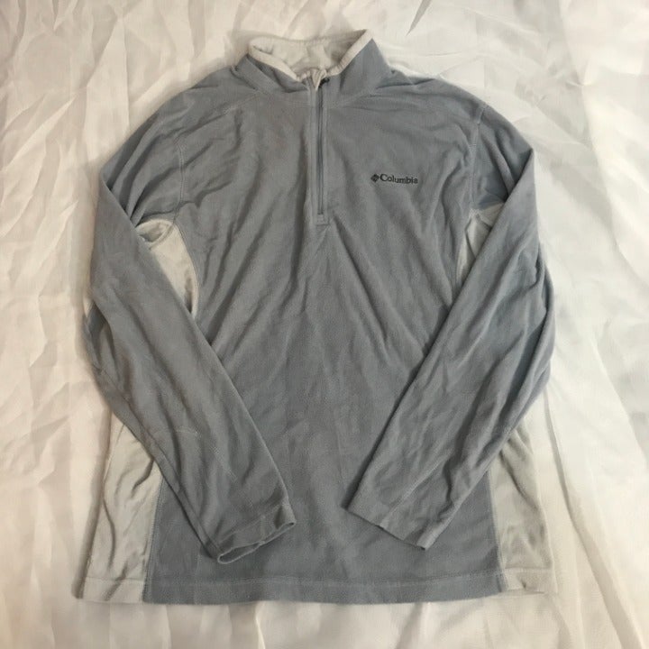 Affordable Women´s Gray Columbia Fleece Half Zip m