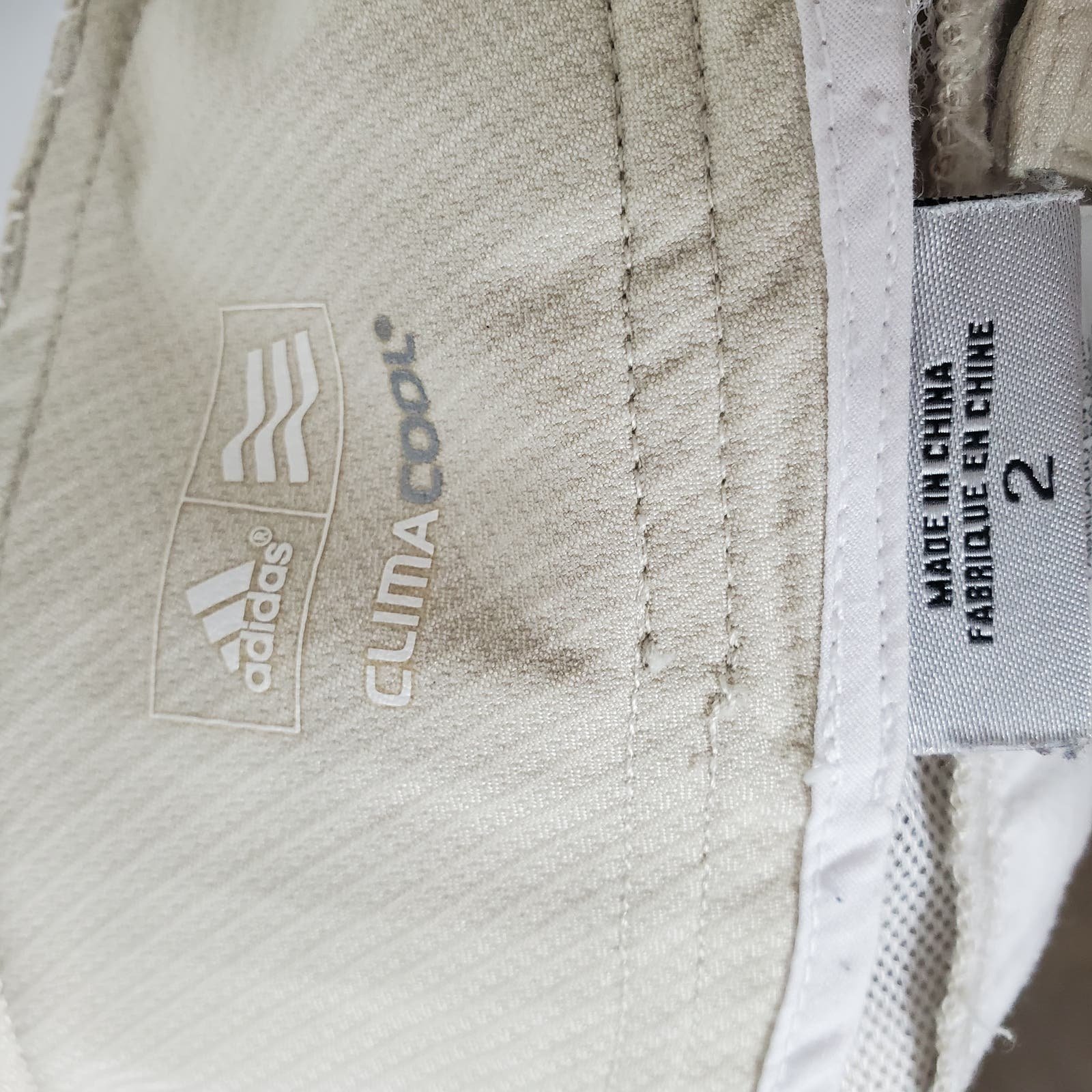 big discount Adidas ClimaCool Cream Athletic Golf Cropped Capri Pants Women´s Size 2 HoggYTcvQ Store Online