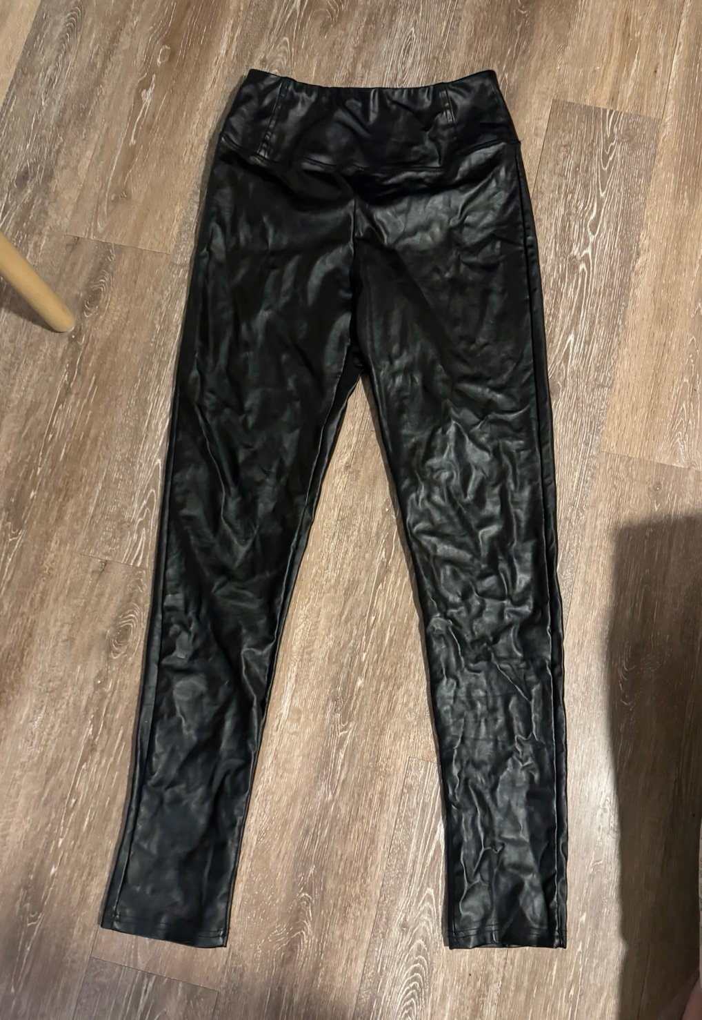 Perfect Boutique Women’s Large Black Leather Pants KVQr