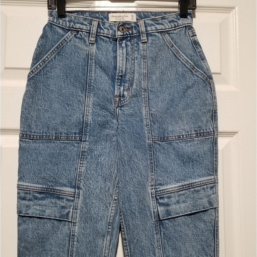 Elegant Abercrombie & Fitch Ultra Rise 90´s Straight Jeans Size 26 MThsFjxdk just for you
