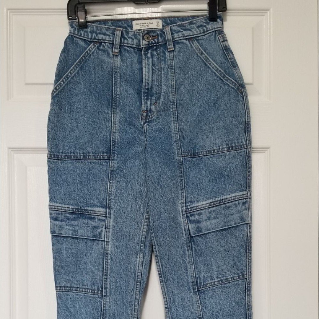 Elegant Abercrombie & Fitch Ultra Rise 90´s Straight Jeans Size 26 MThsFjxdk just for you