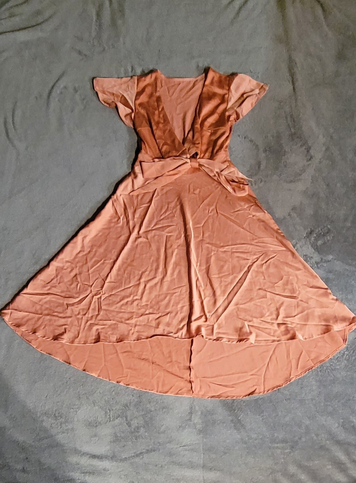 large selection NWOT WOMENS MIDUO DRESS PEACH SIZE M P9