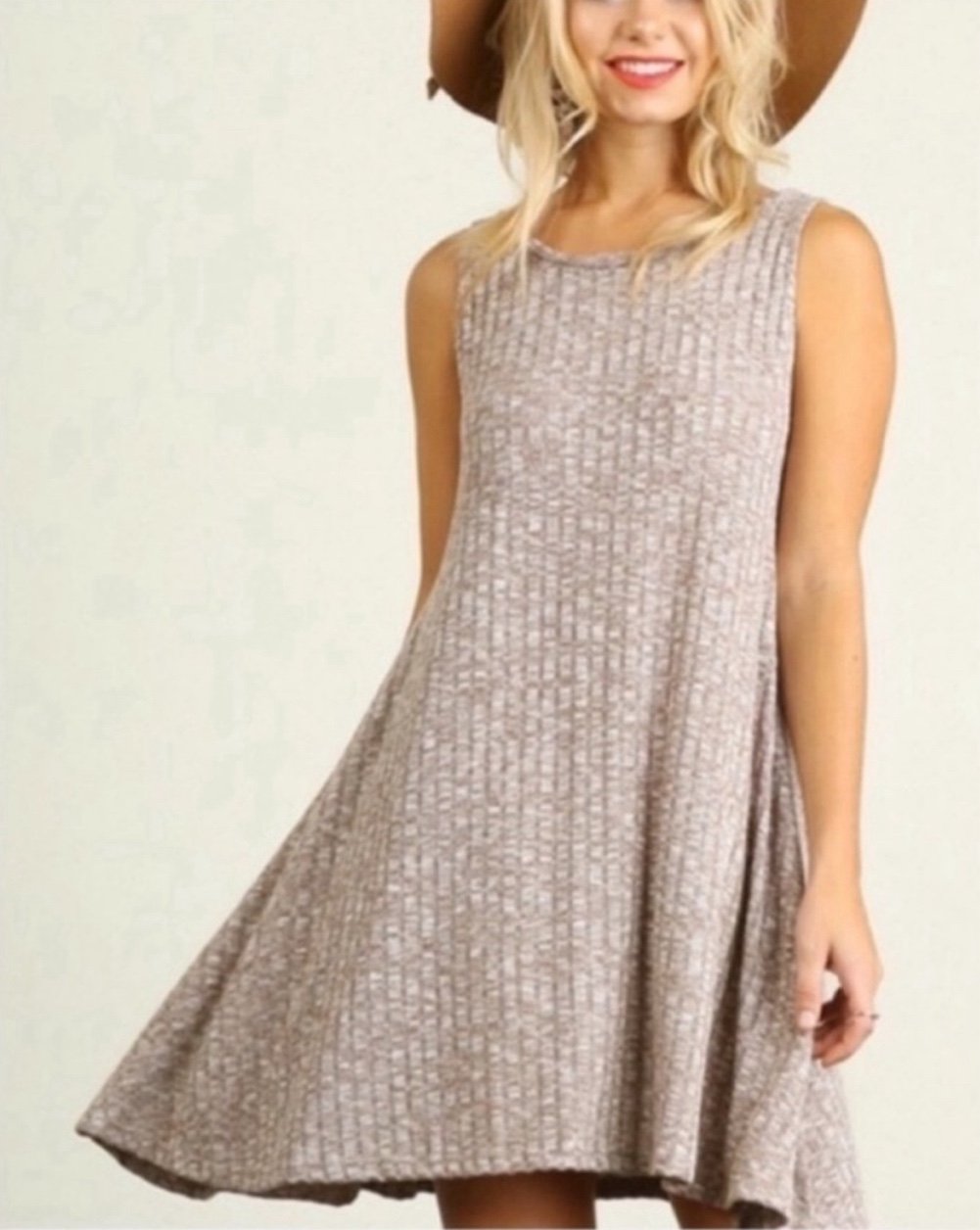Special offer  Umgee Sleeveless Shirt Dress JWeyDMpvn New Style