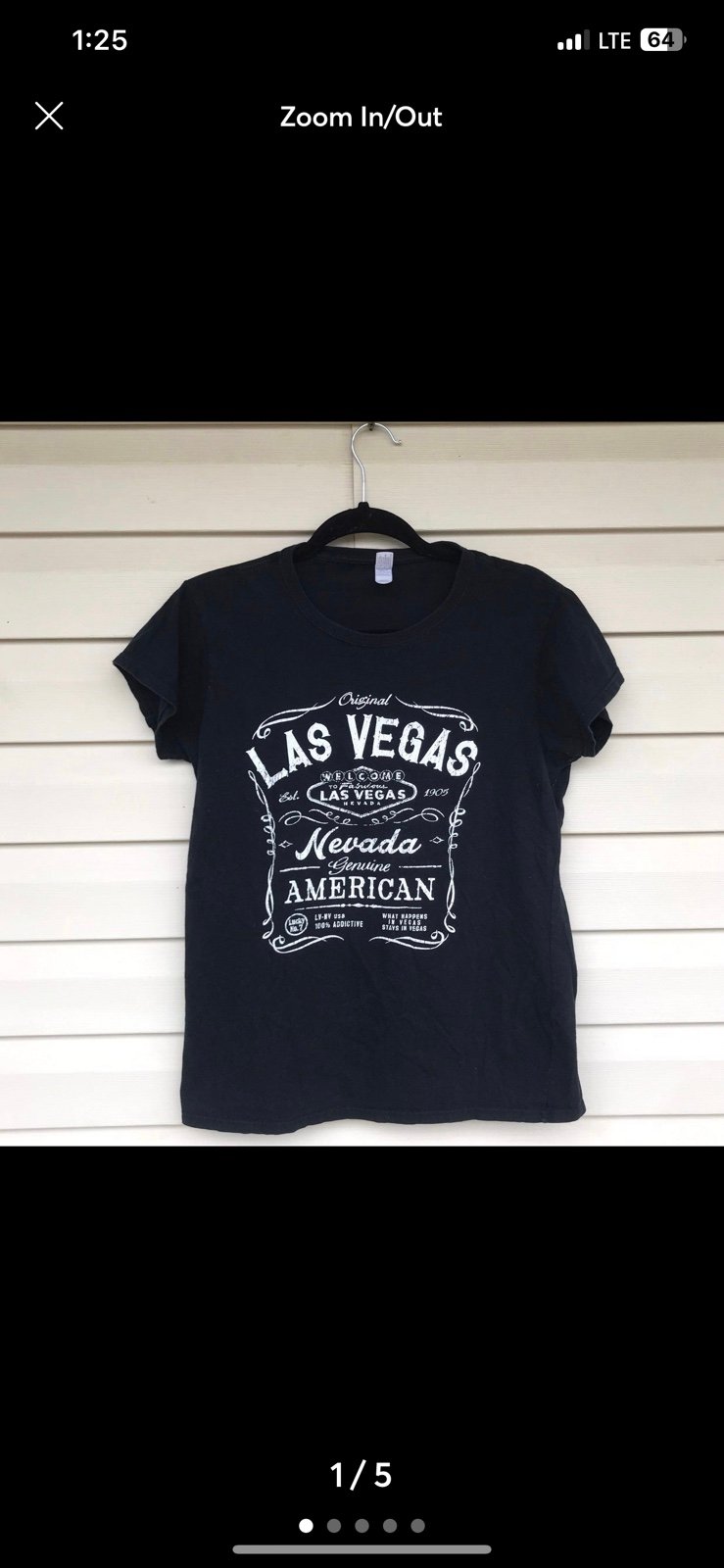High quality Las Vegas Nevada Short Sleeve T Shirt Ladi