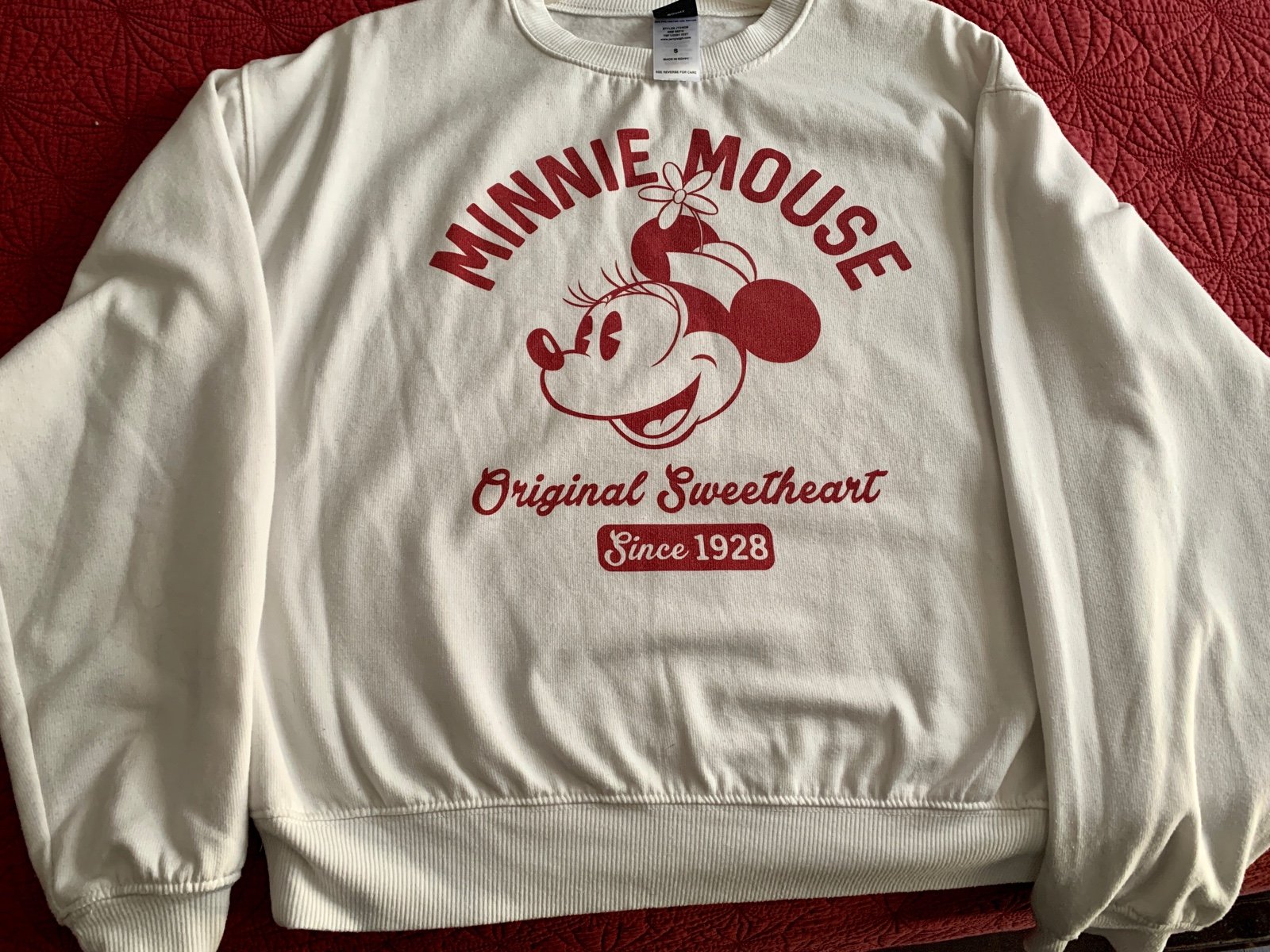 The Best Seller Minnie Mouse Sweat Shirt gTnVPlZNj Chea