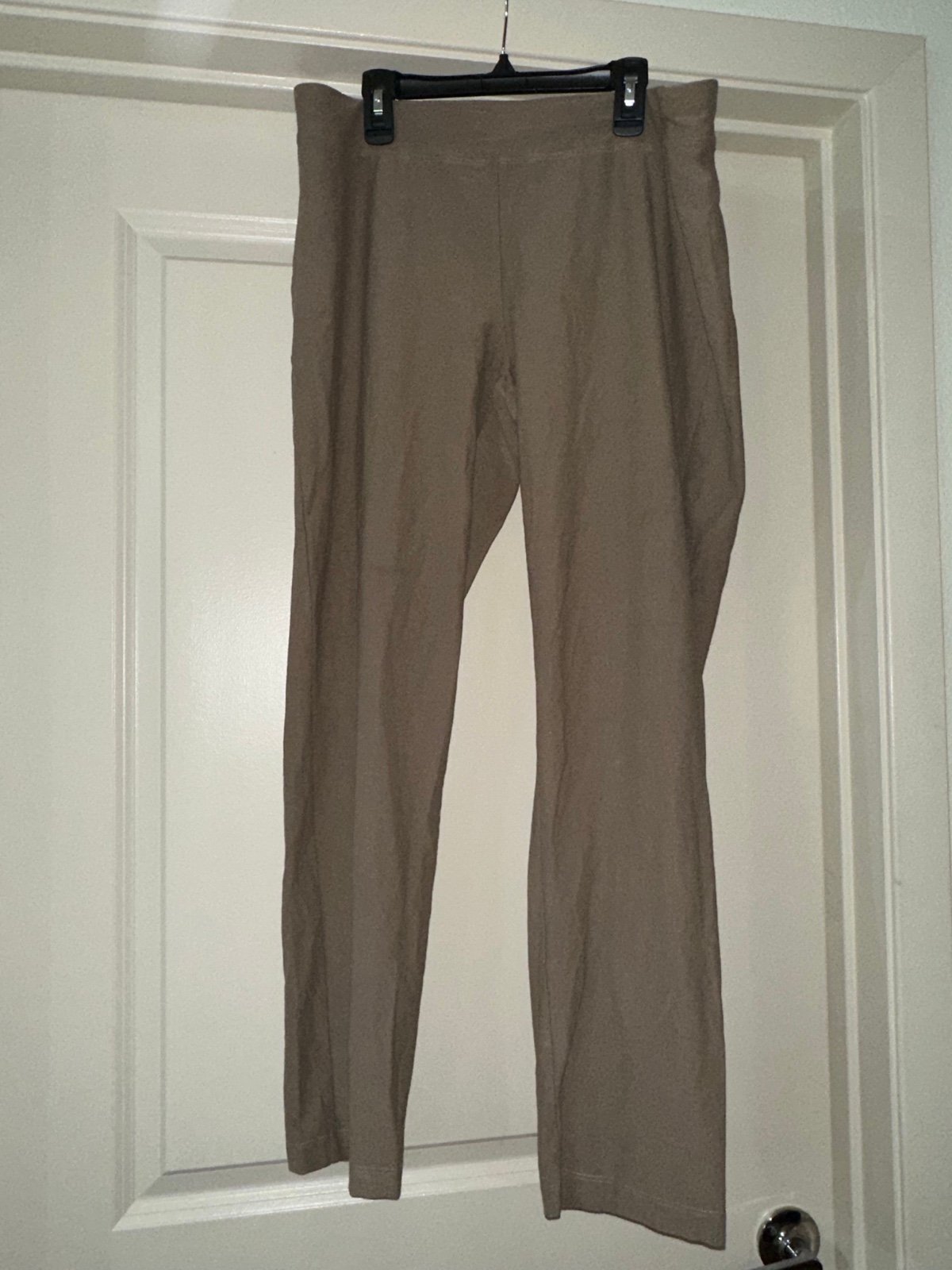 large selection Eileen Fisher Women´s Size L Tan Straight Leg Pull On Ankle Pants gyTVEnCHo on sale