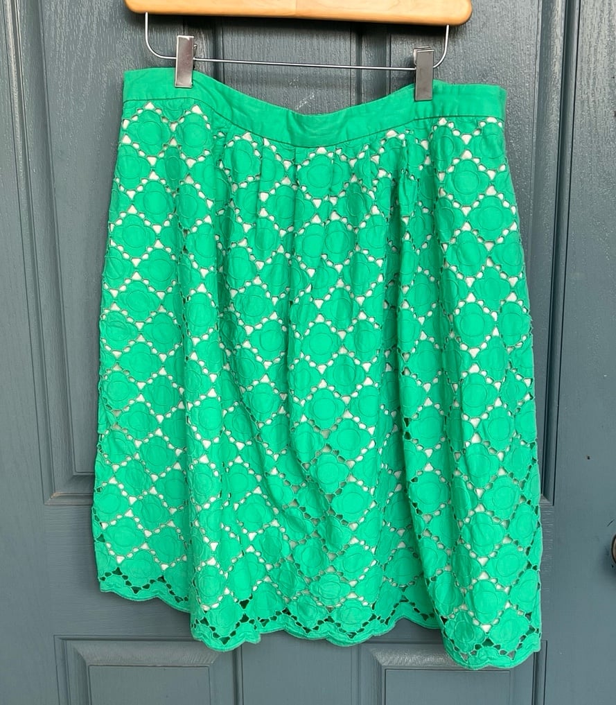 Affordable Boden Green Eyelet Skirt N5otNsXAt for sale