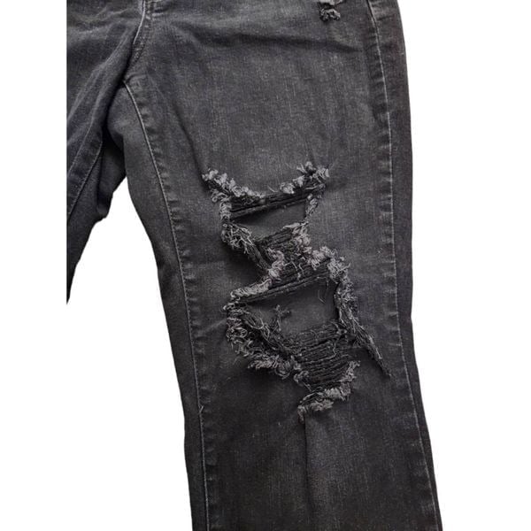 Latest  Judy Blue ´Boyfriend Fit Jeans size 5/27 (2727) Black Distressed stretch denim jWFMsfEFf Zero Profit 