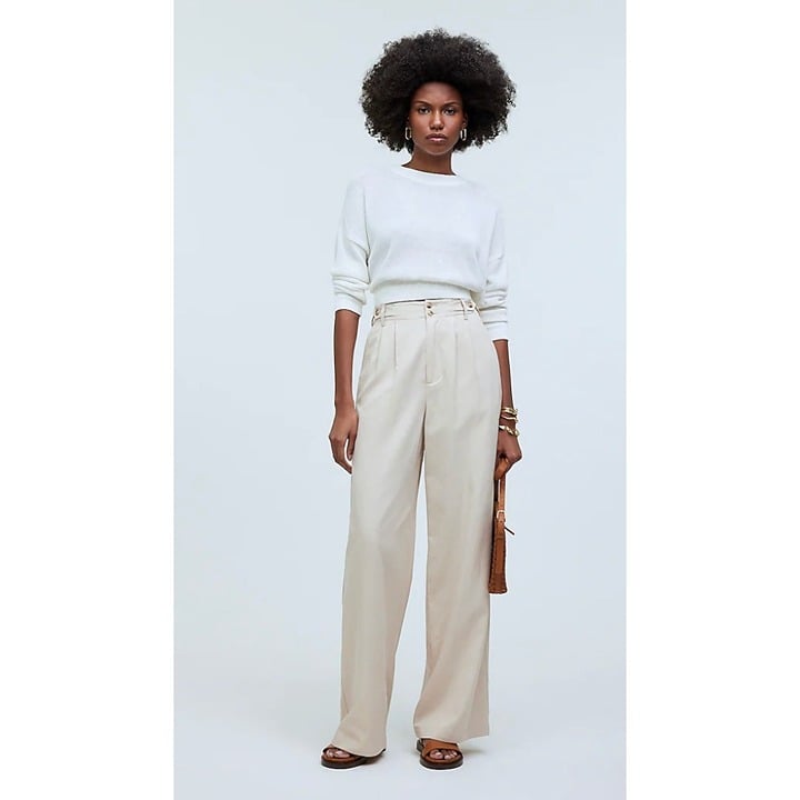 Cheap Madewell $118 The Tall Harlow Wide-Leg Pant Harve
