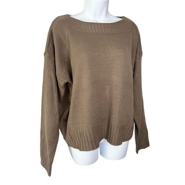 Exclusive Very J Womens L Dolman Sleeve Oversized Sweater NWT J4Abhg3i4 hot sale