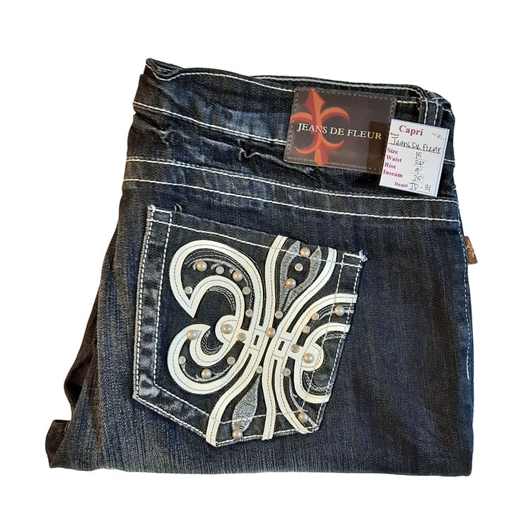 large selection NWT Women´s Denim Capri Jeans Size 15 NYOmH7yN7 on sale