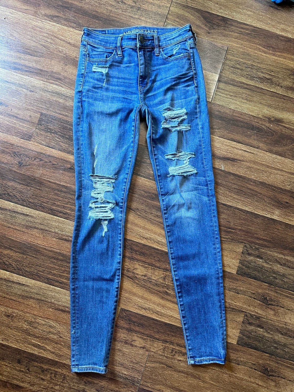 Authentic American Eagle Hi Rise Jeggings Super stretch Size 4 lFmZW0yNa just for you