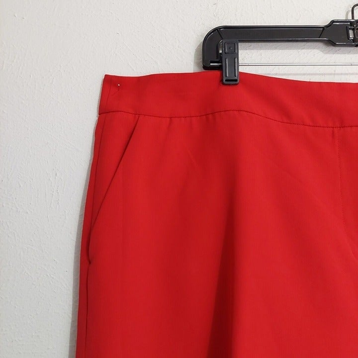 Fashion Eloquii Womens Red Wide Leg Culottes Cropped Capri Pants Business Casual Size 22 n4MPb17Dh hot sale