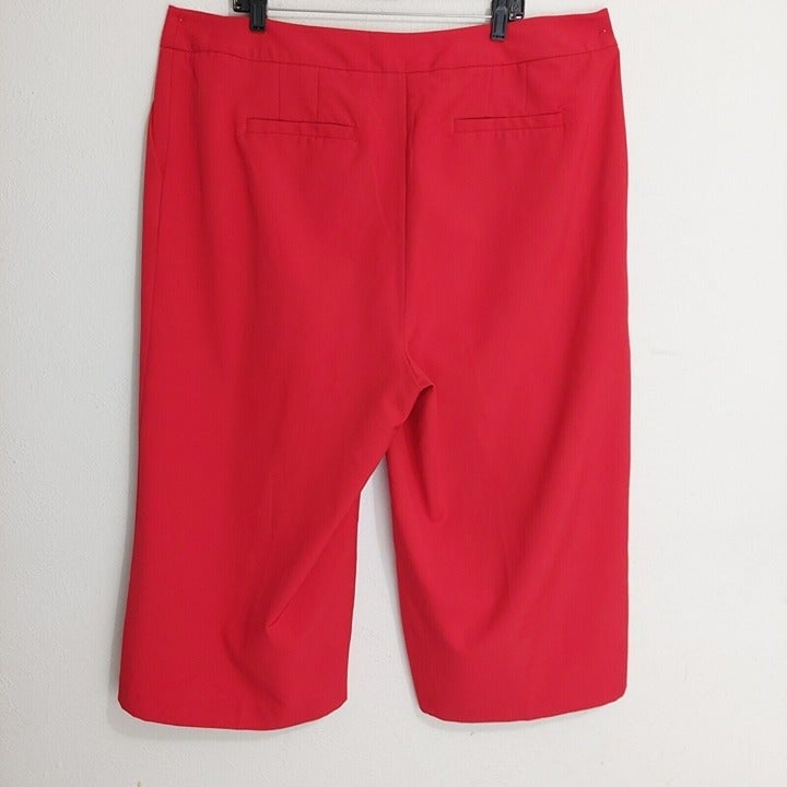 Fashion Eloquii Womens Red Wide Leg Culottes Cropped Capri Pants Business Casual Size 22 n4MPb17Dh hot sale