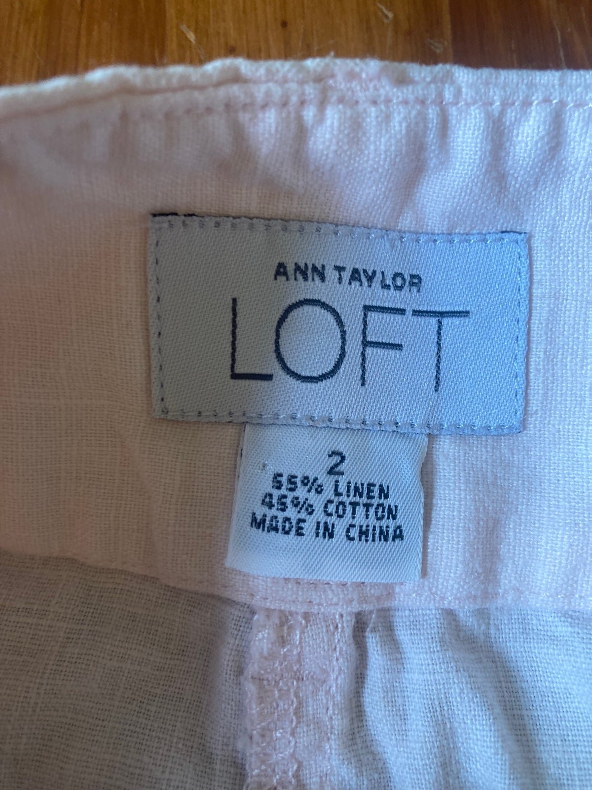 Exclusive Ann Taylor LOFT Pink Linen/Cotton Blend Summer Trouser KVPSt7APB Low Price