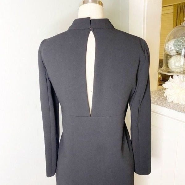 Exclusive Zara Black Mock Neck Open Back Mini Dress Nwt Small jExgb2veG Factory Price