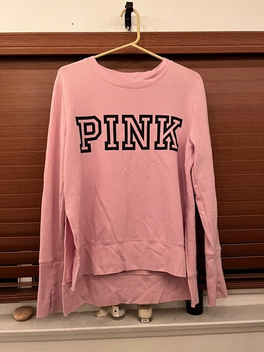 Perfect NEW Victoria’s Secret PINK Baby Pink Muave Sweater KEoKcSESW High Quaity