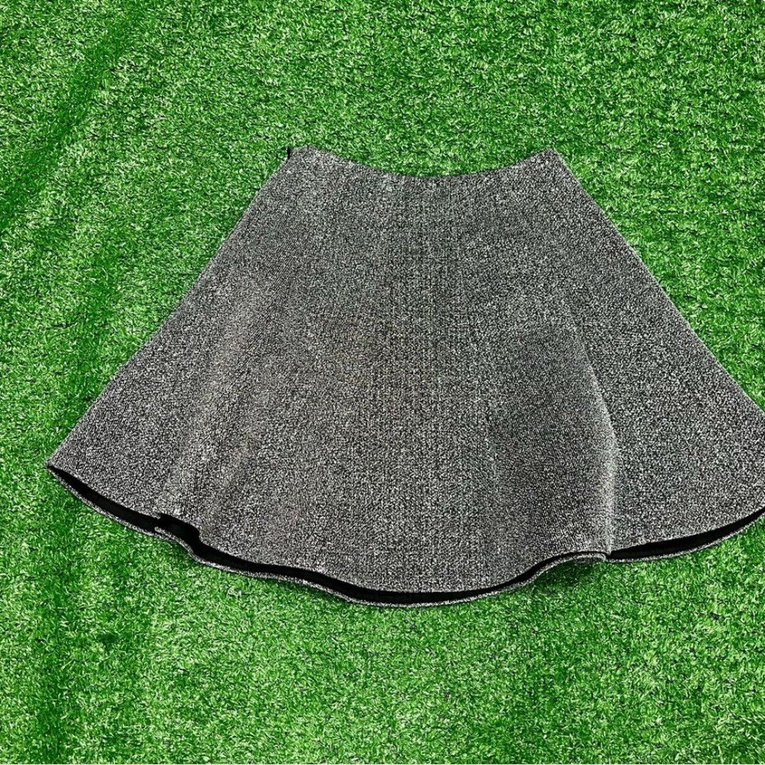 high discount Express Silver Sparkle Mini Skirt Size 00 NWT GAW3ERKTe New Style