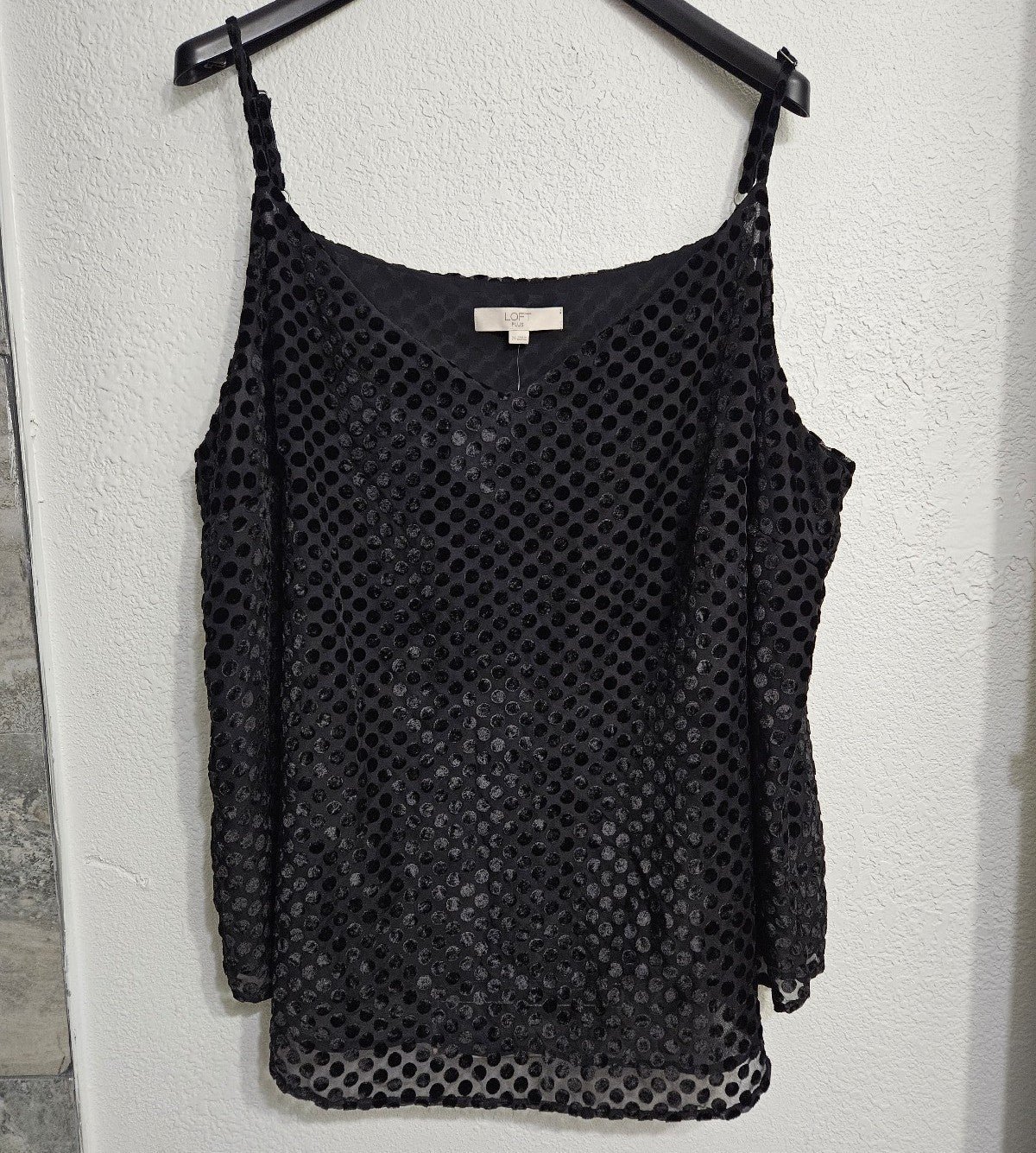 the Lowest price Stylish LOFT Cami Black Top New with tags mfvCiUOaw Hot Sale