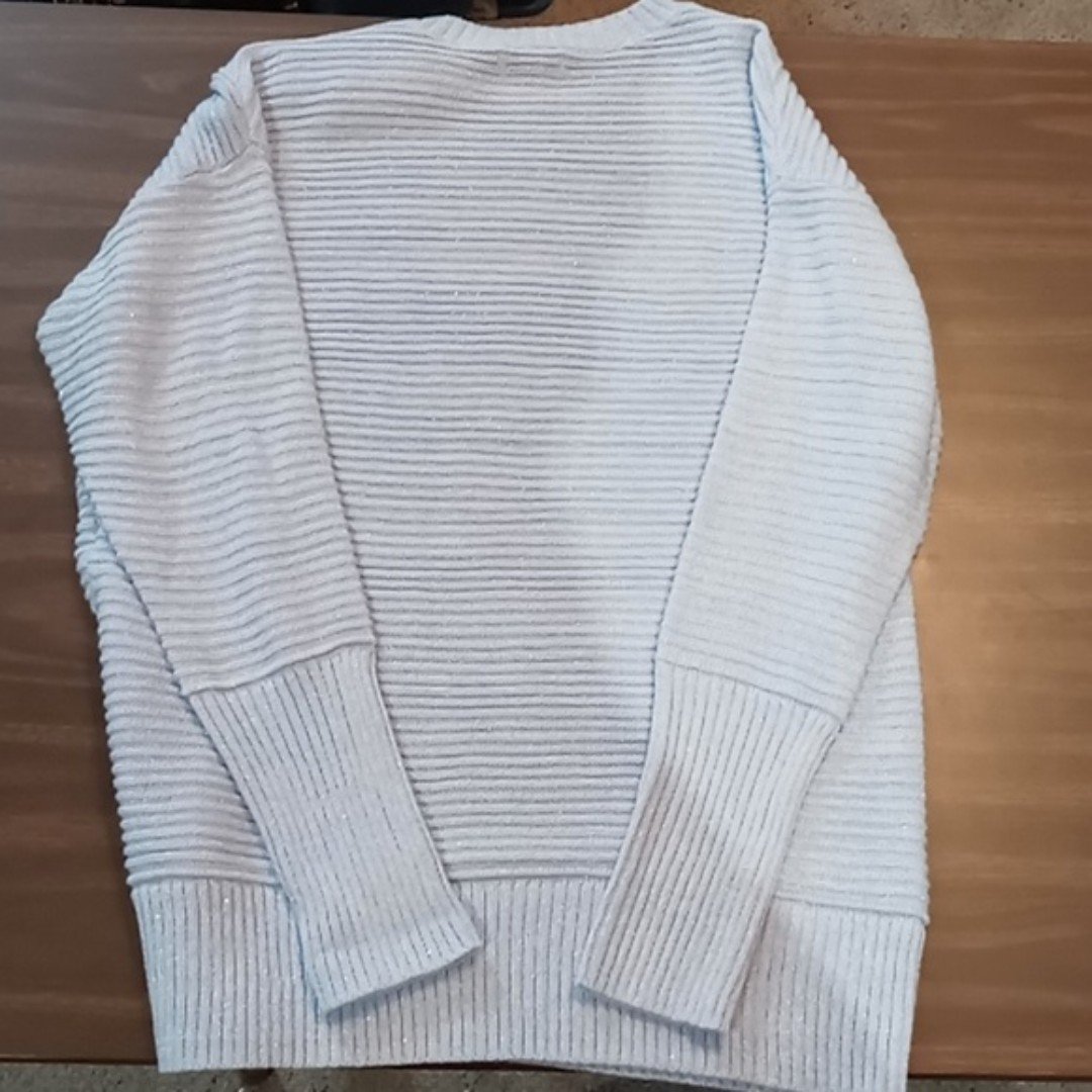 Amazing Nine West Blue Sparkle Sweater Size XL ID7ywyHEj Store Online