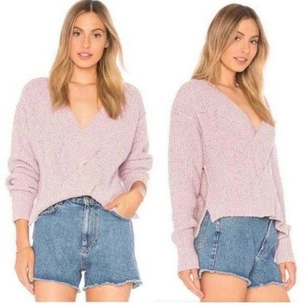 Gorgeous Free People Coco V-neck Twist Sweater S jtbDdm