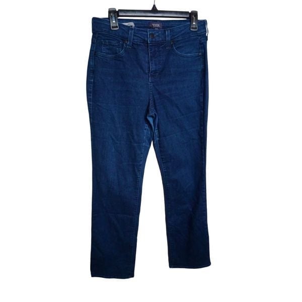 good price NYDJ Not Your Daughter´s Jeans Marilyn Straight Leg Sz 10 Blue Denim Jeans pkSdw8ei0 US Sale