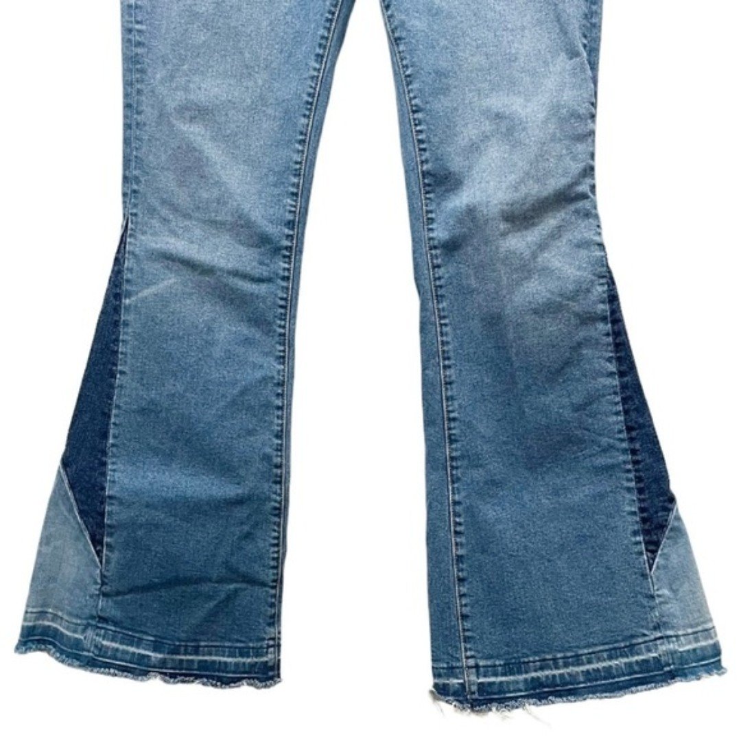reasonable price Driftwood Jeans Cleo Besties Flare Patchwork Inset Boho Denim Women’s Size 30 h8JsJiUuP Fashion