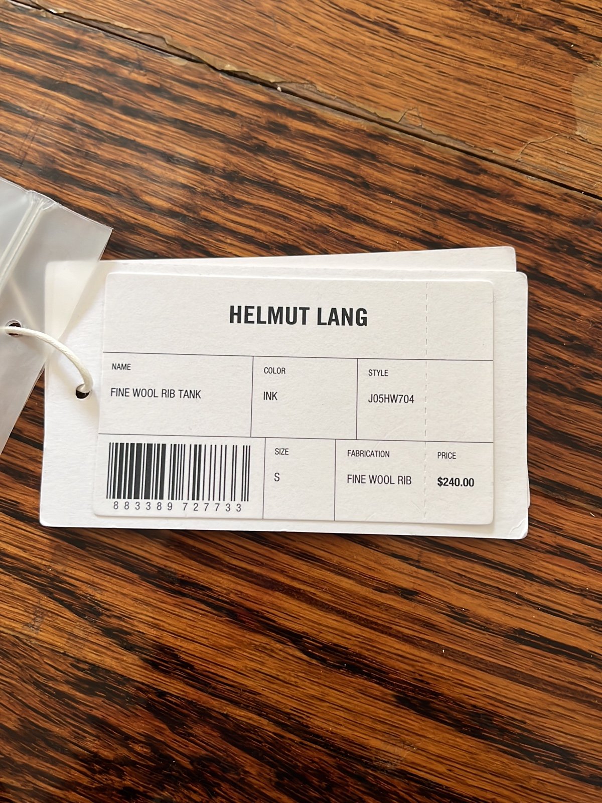 Simple Helmut Lang Rib Tank Top OgnM6Ah5j Fashion