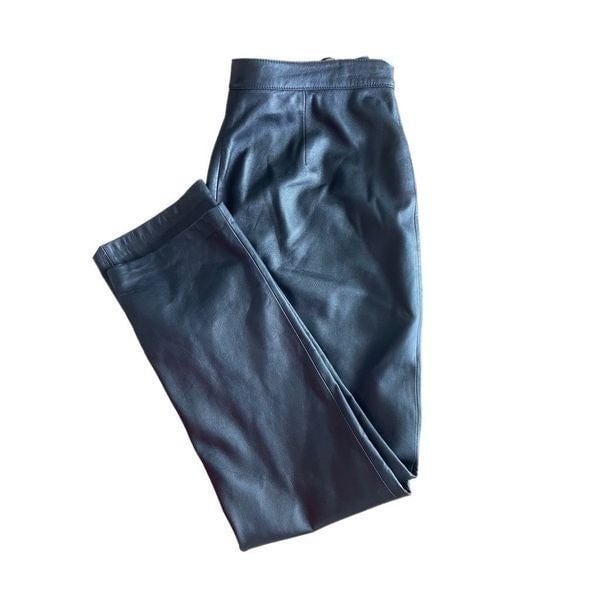 large discount Real Clothes Black Leather Pants IYyes6tch Wholesale