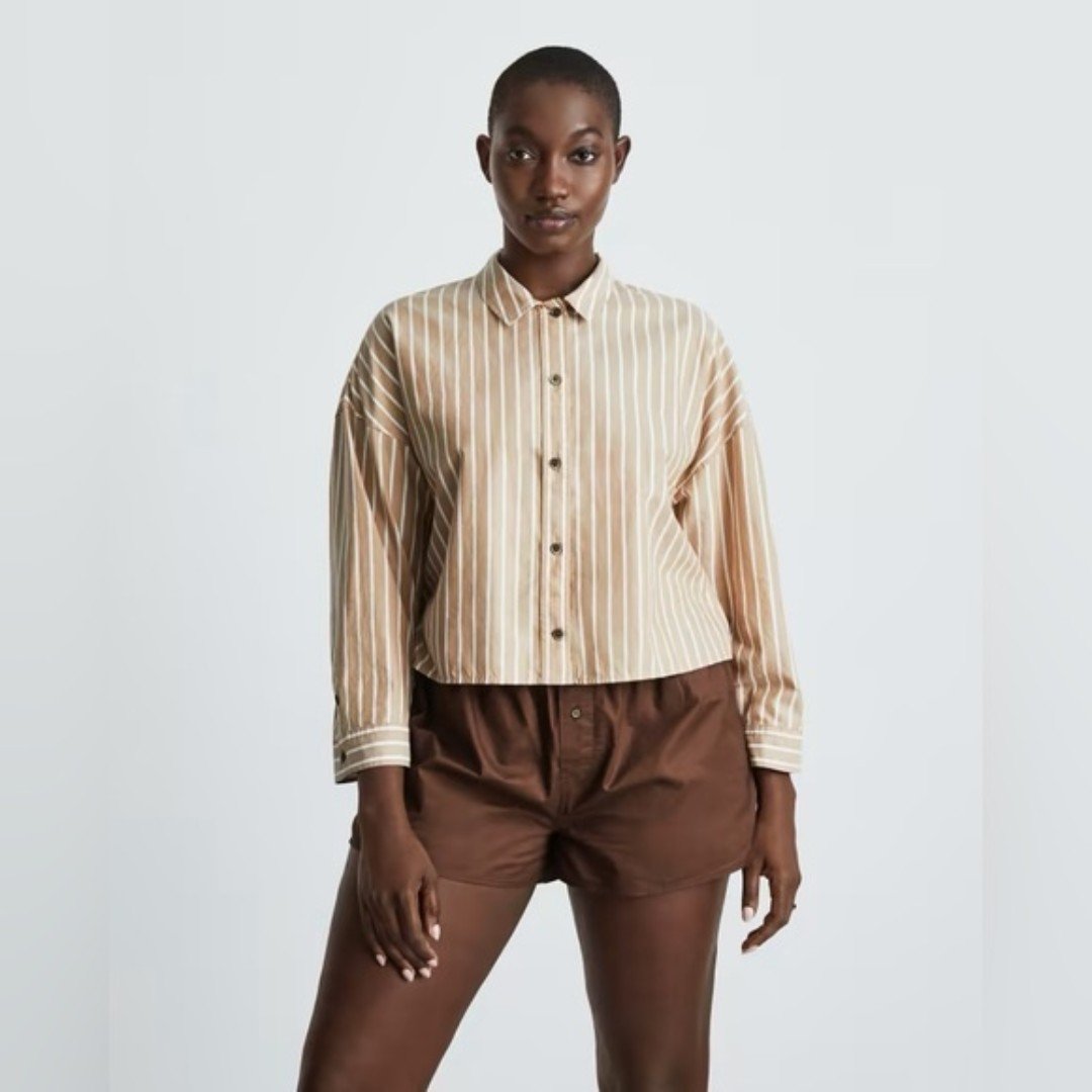 Beautiful NEW! Everlane The Woven P.J. Top mnyYXwS4M all for you