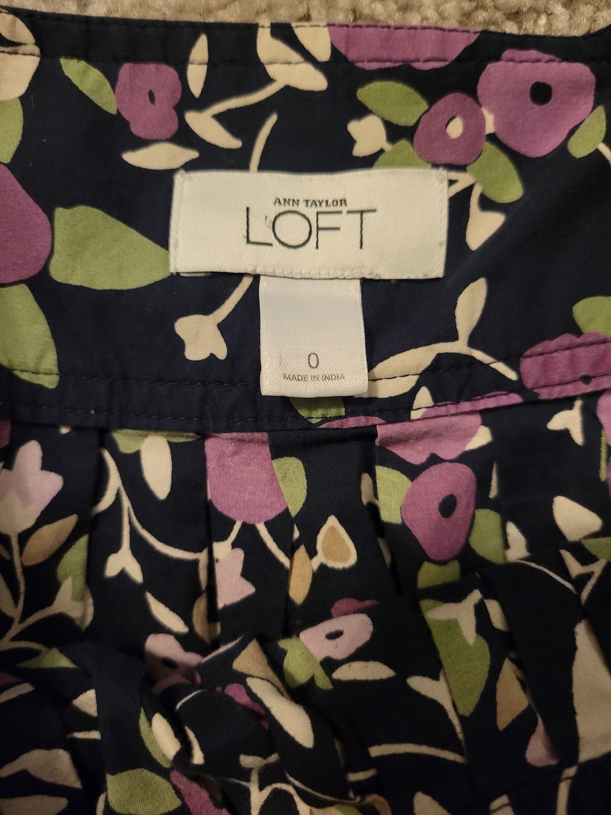Cheap Ann Taylor Loft Womens Floral Print Pleated Tennis Skirt with Pockets Size 0 Med37r3tB outlet online shop