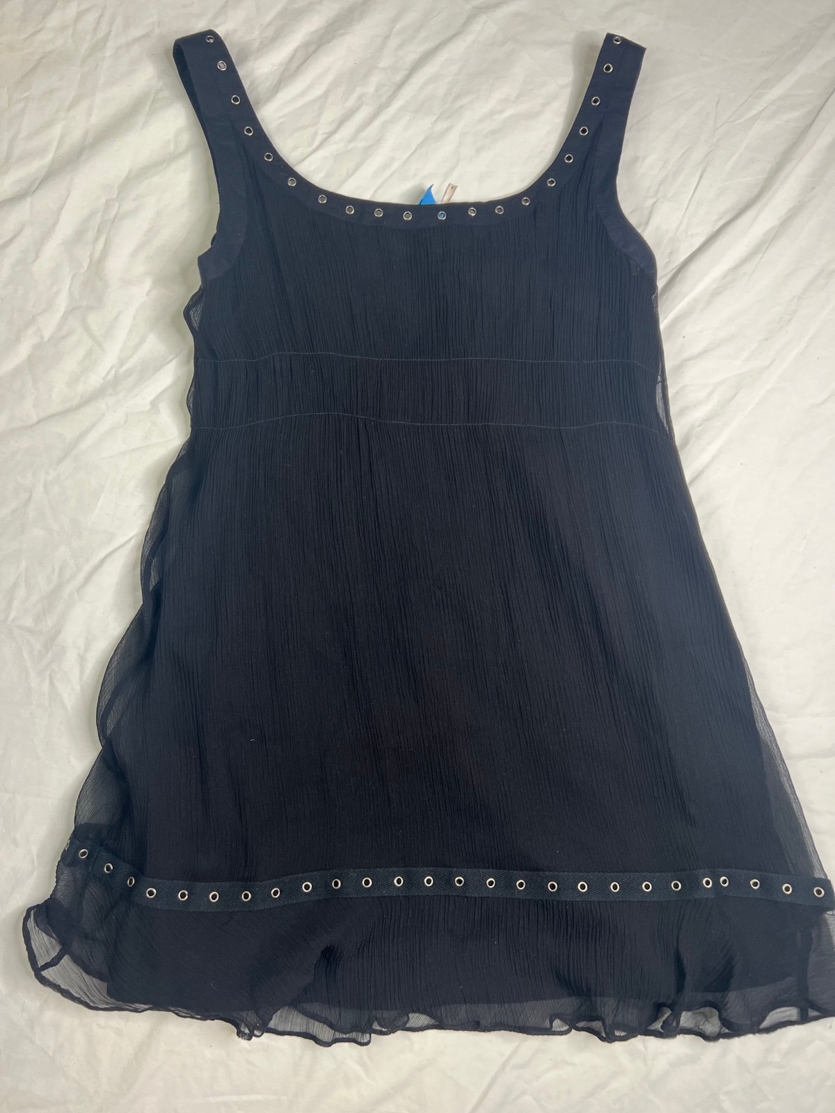 Simple Free People Top Womens Size 6 Silk Black Lined Camisole Top A030723 imBKFe6Vx Low Price