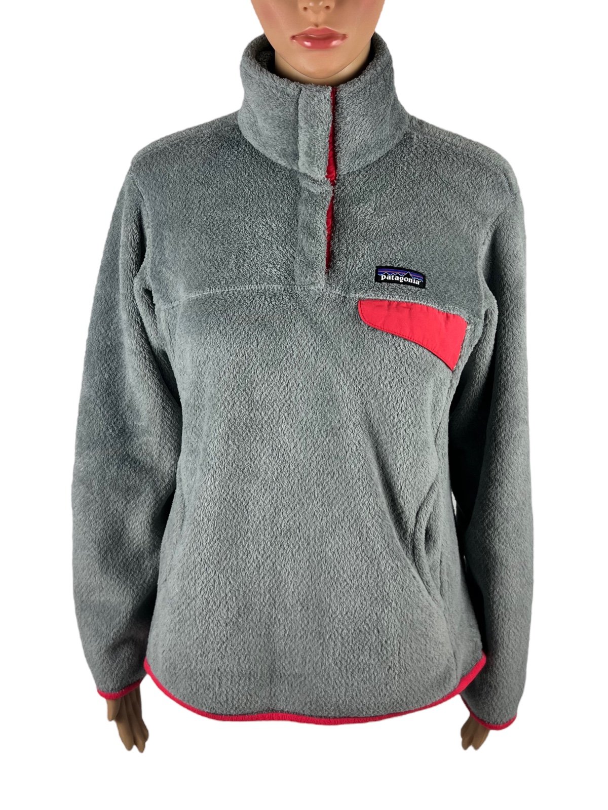Comfortable Patagonia Womens Medium Pullover Re Tool Snap T Fleece Jacket Gray 25442 EUC LHoTh0sXD Factory Price