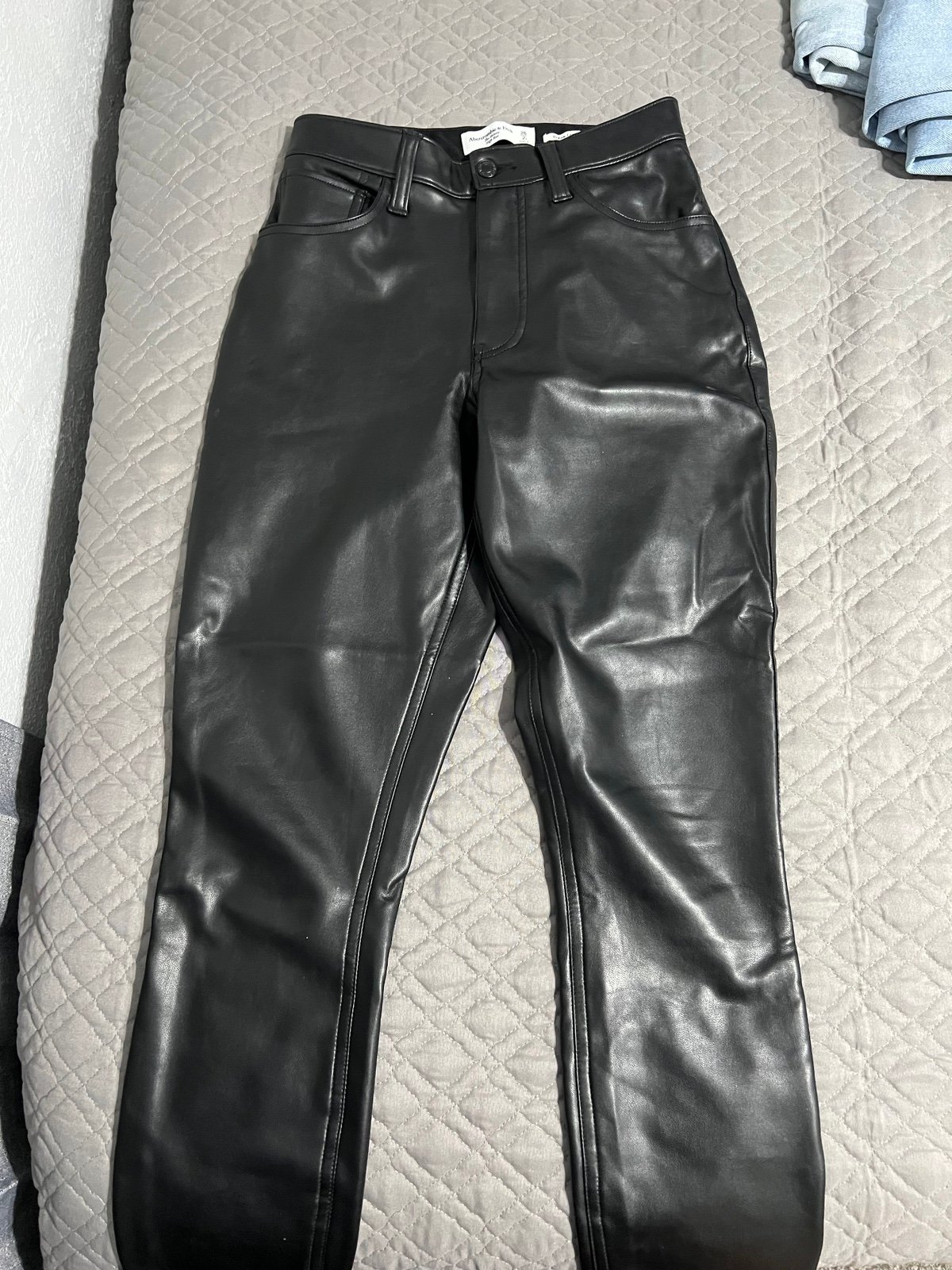 Beautiful Abercrombie and Fitch Leather pants m8j45d1iF well sale
