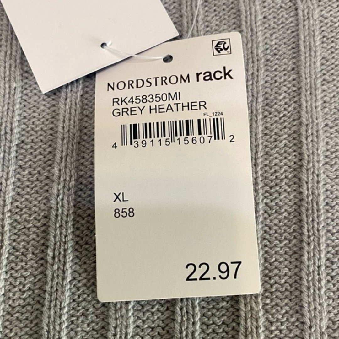 Popular Abound Nordstrom Size XL Grey Heather Ribbed Knit V-Neck Cropped Sweater gOqkDMWb3 outlet online shop