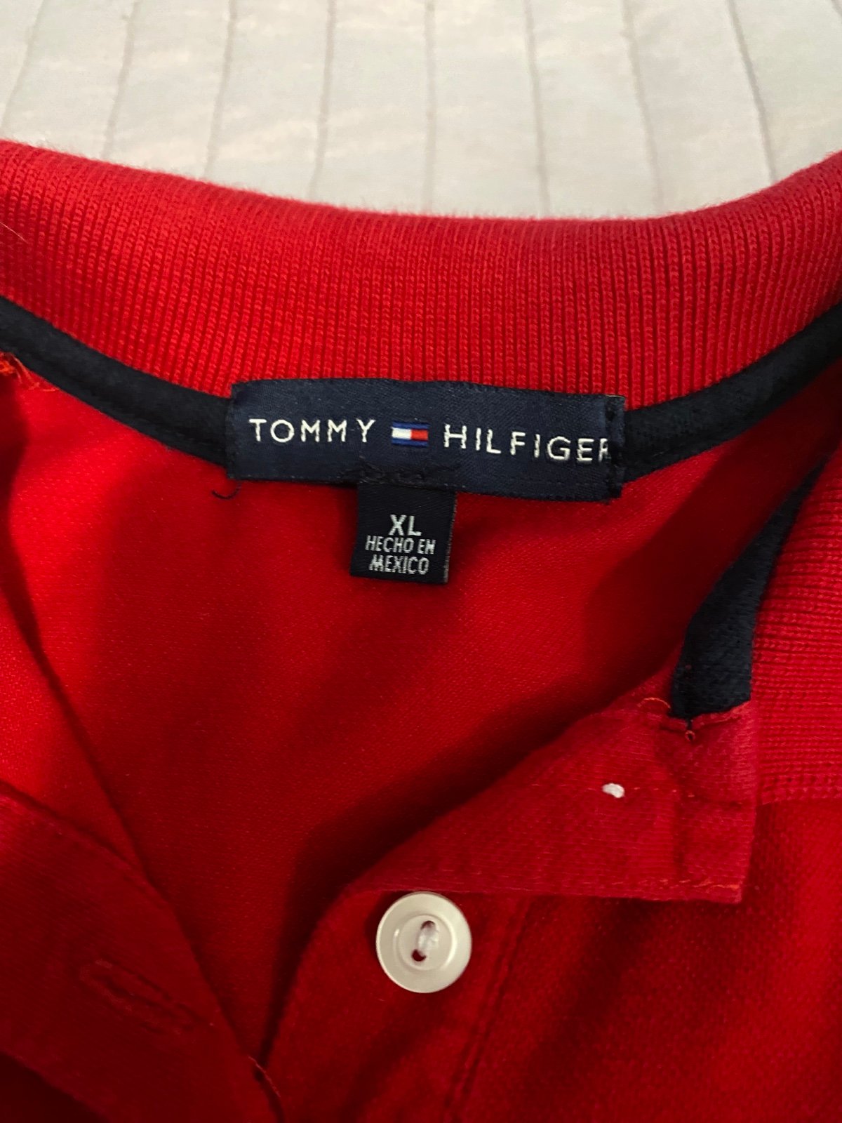 Comfortable RED TOMMY HILFIGER TOP fnnkfjhz8 Store Online