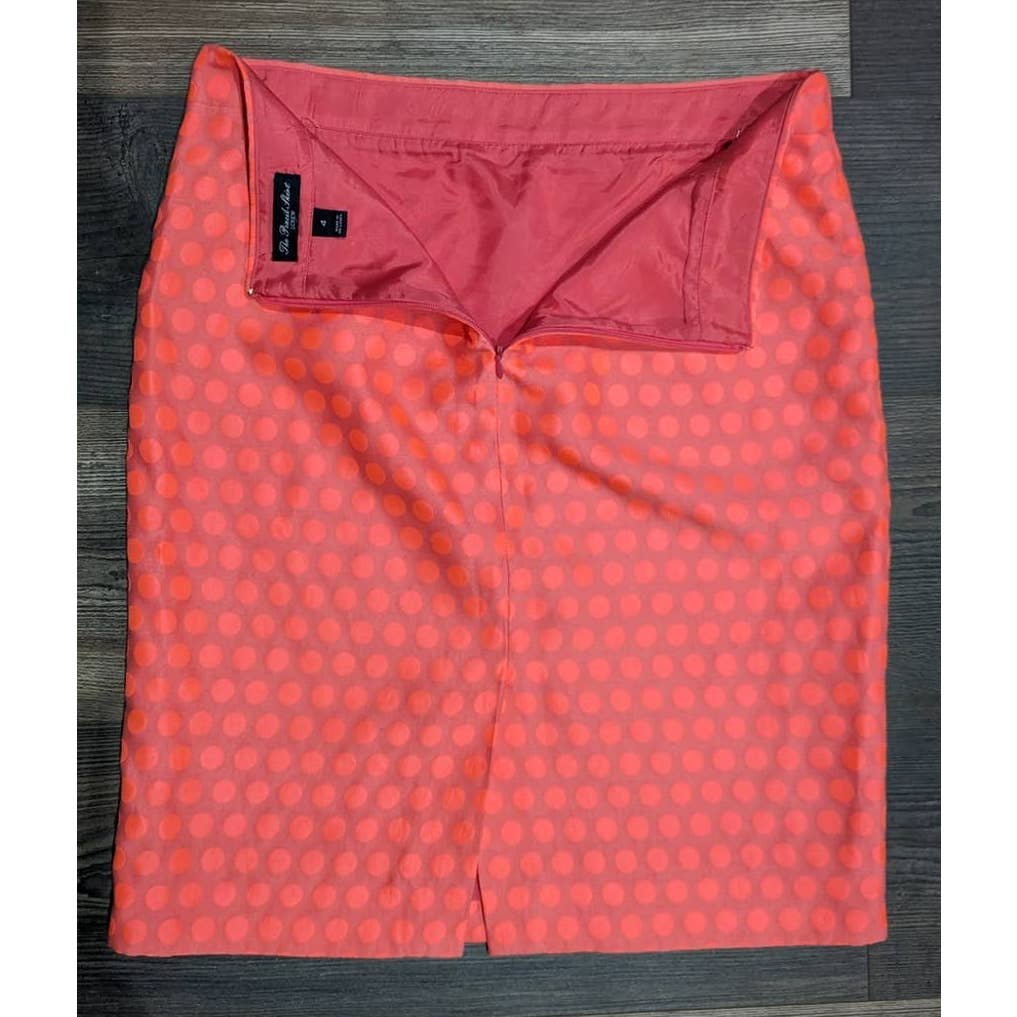 big discount J Crew Women´s size 4 The Pencil Skirt Neon Orange and Pink MjjU4tXMC just buy it