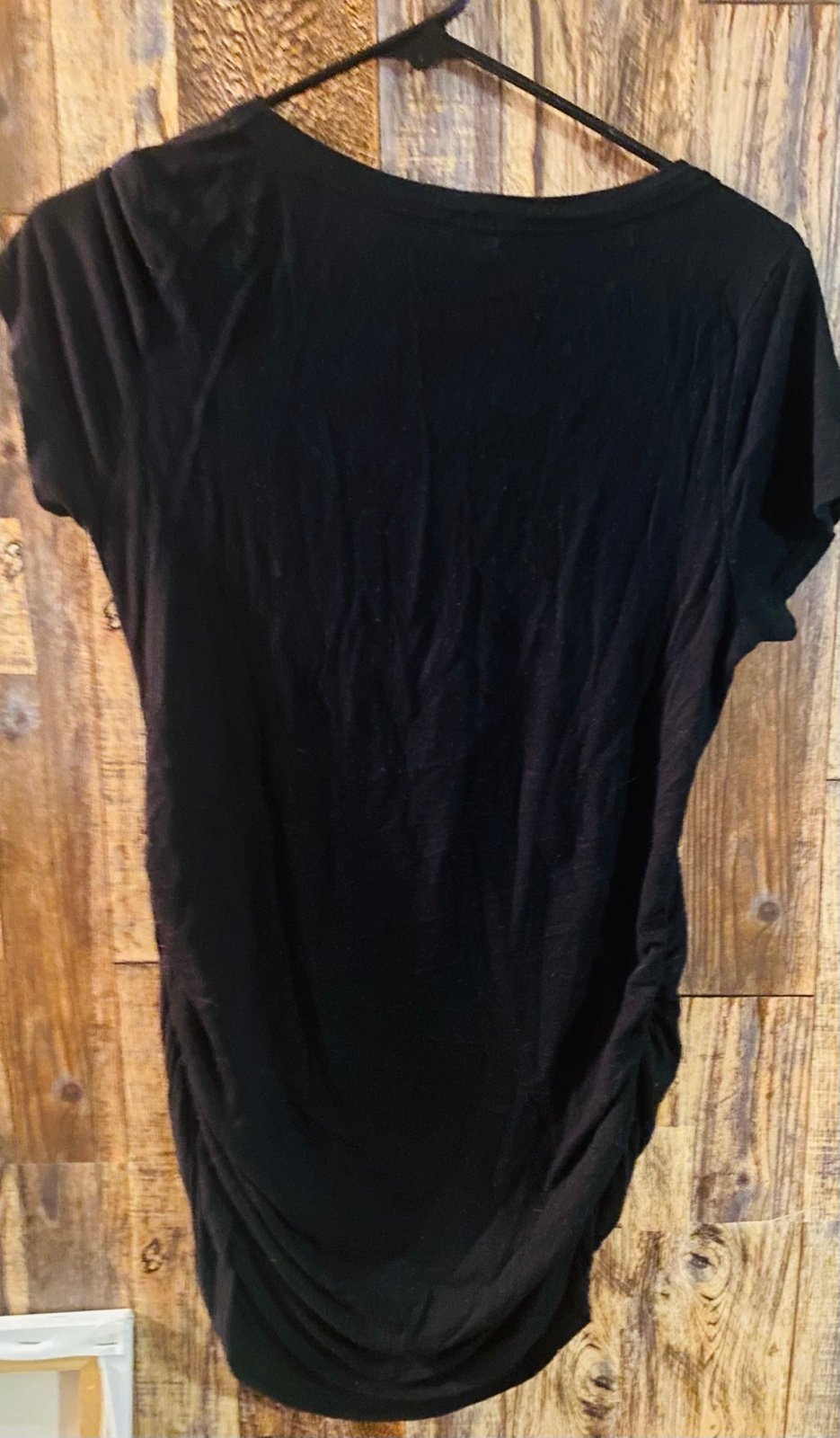Great Mom & Co women´s maternity short sleeve T-shirt black size medium. JoPYGmJaJ Great