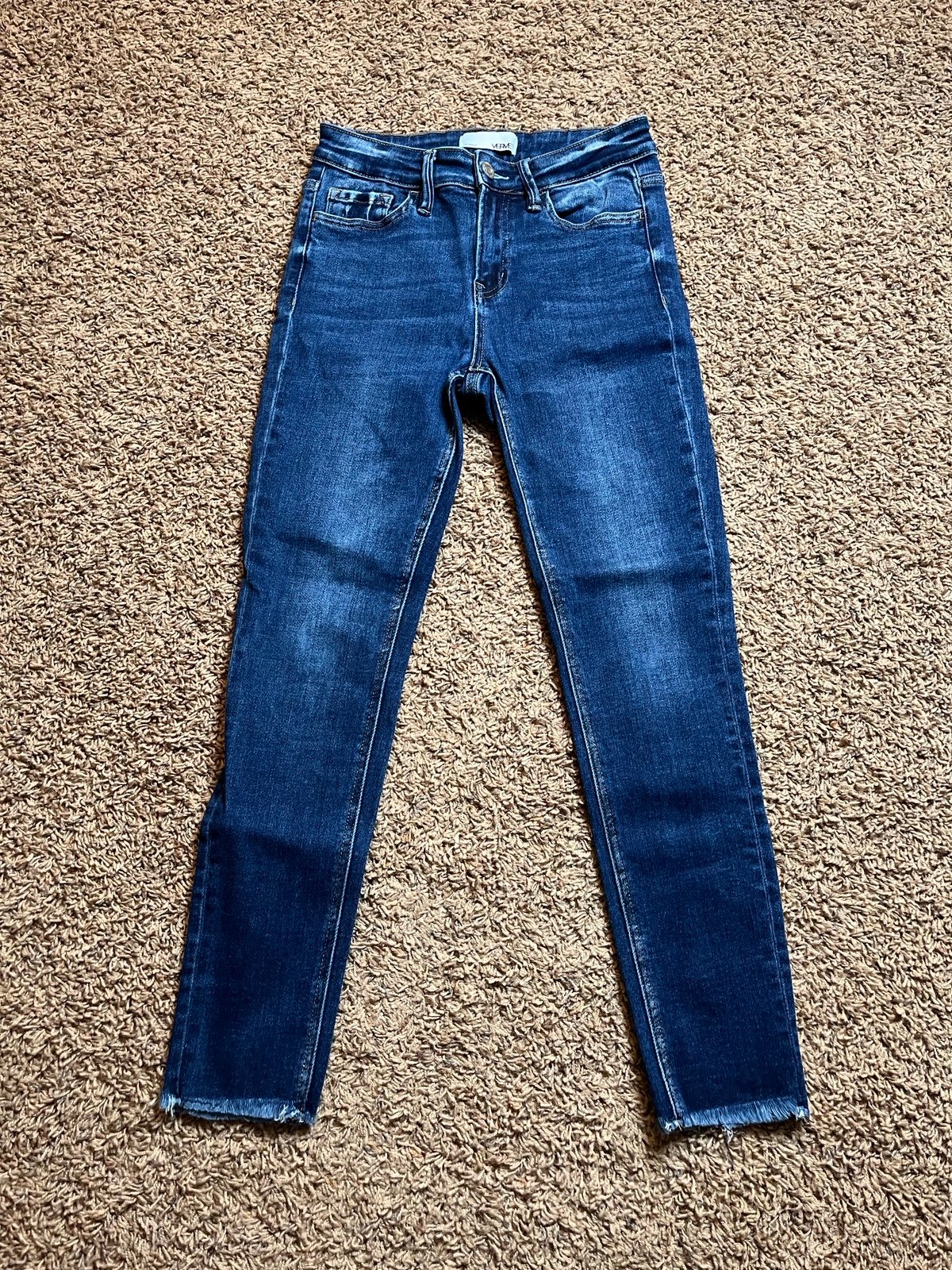 Authentic Women’s Vervet Skinny Raw Hem Cropped Jeans Size 26x26 IL:A GsgwSO93j just for you