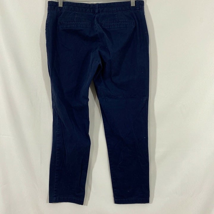 Amazing New York And Company Womens Blue Cotton Blend Flat Front Straight Jeans Size 6 kQEiHUZbO Store Online