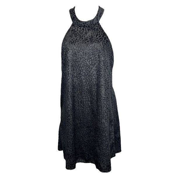 Buy Trixxi Womens A Line Dress Black Cutout Back High Neck Sleeveless XS h6g5vYKs9 US Outlet