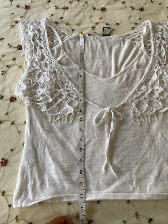 Beautiful 2 in 1 white top O1vtPNhYQ well sale