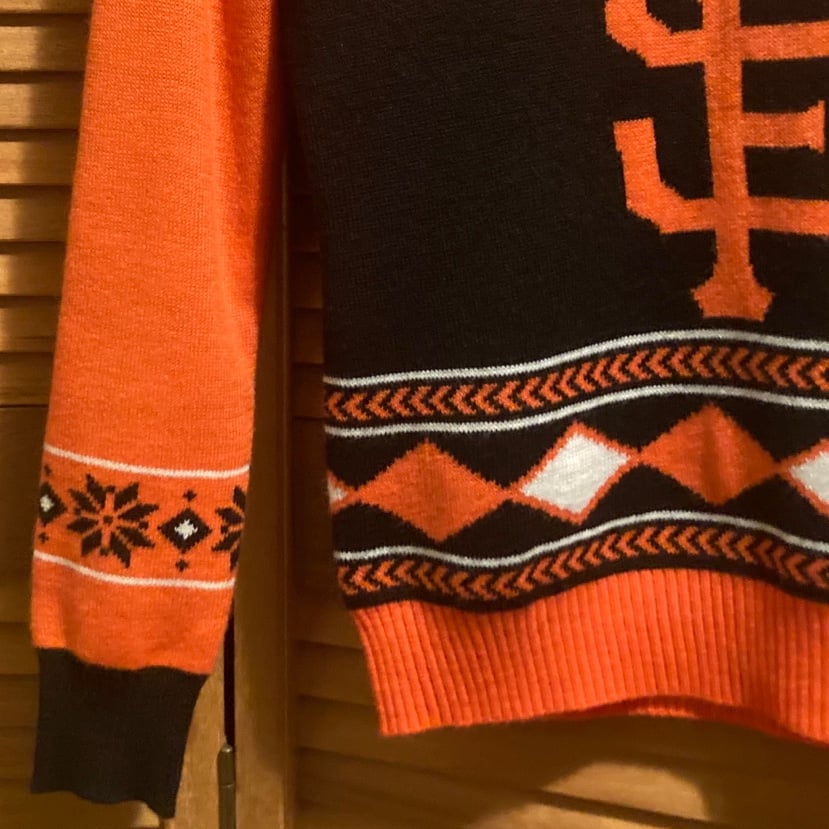 Gorgeous Genuine Merchandise San Francisco Giants Baseball  Knit Sweater NKVqPWXGd on sale
