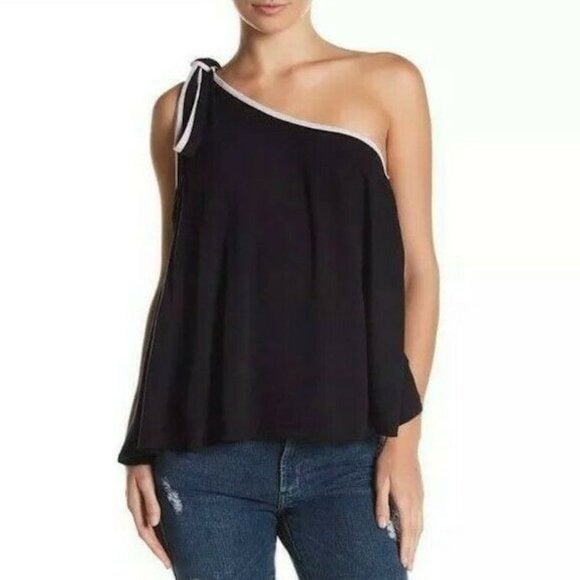 Popular Free People You’re the One Top One Shoulder Kni