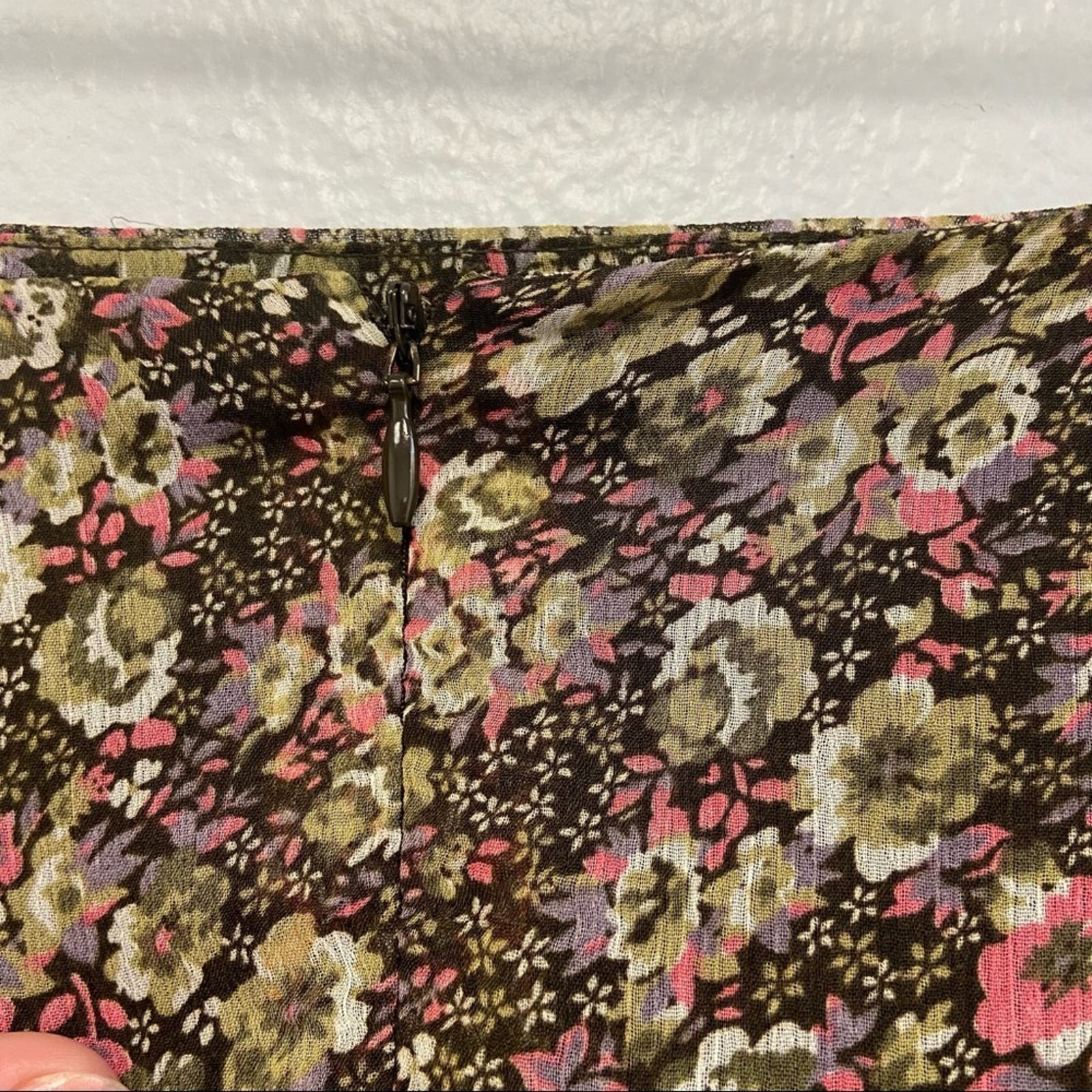 High quality New Walter Baker Becca Ruffled Floral Print Mini Skirt in Tawny Forest Size 8 lrVFBhzo4 best sale