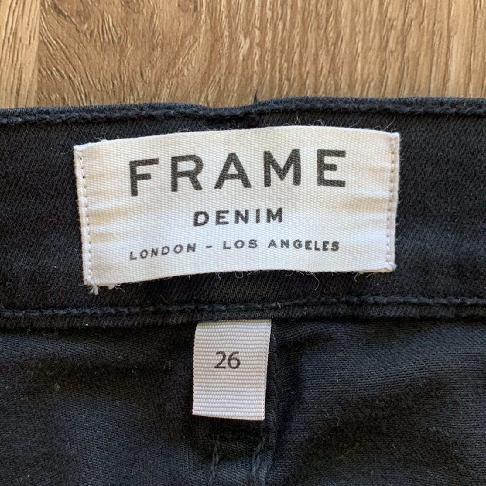 high discount FRAME Le Skinny De Jeanne Ripped Jeans N198xLhB5 outlet online shop