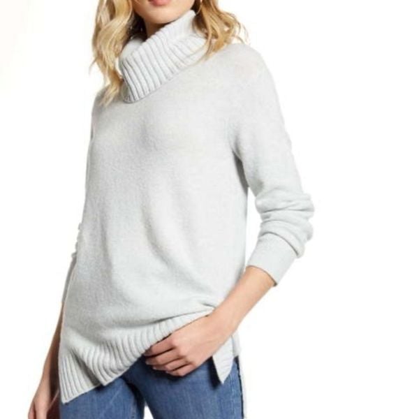 Custom BP gray oversized turtleneck sweater woman’s siz